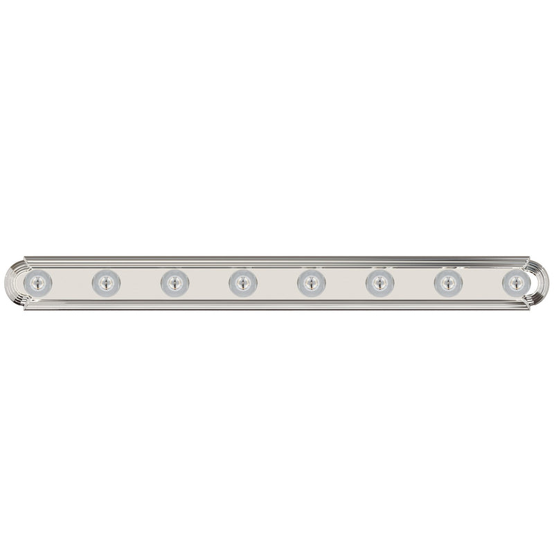 Maxim 7128PC Eight Light Bath Vanity, Polished Chrome
