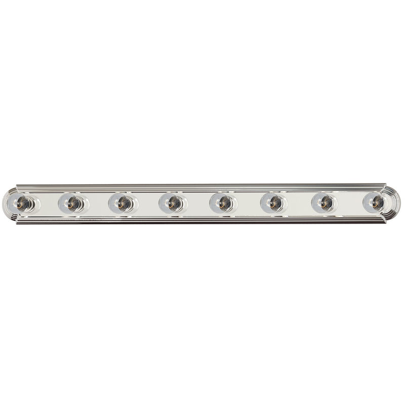 Maxim 7128PC Eight Light Bath Vanity, Polished Chrome