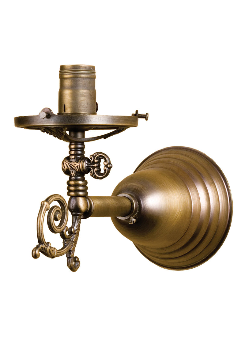 Meyda Tiffany 101561 One Light Wall Sconce, Antique Brass