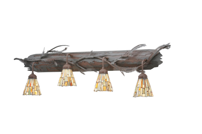 Meyda Tiffany 107369 Four Light Vanity, Cafe-Noir