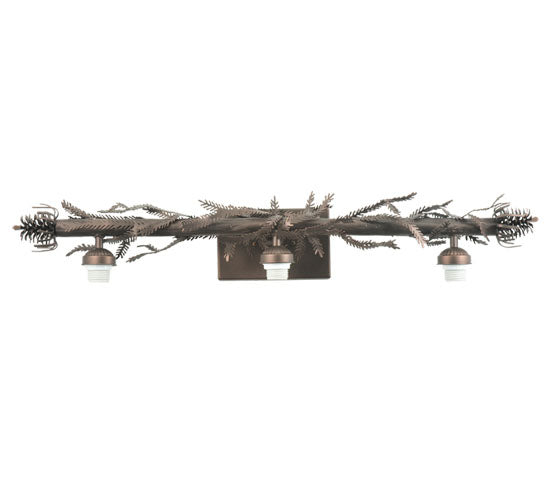 Meyda Tiffany 107529 Three Light Vanity Bar, Mahogany Bronze