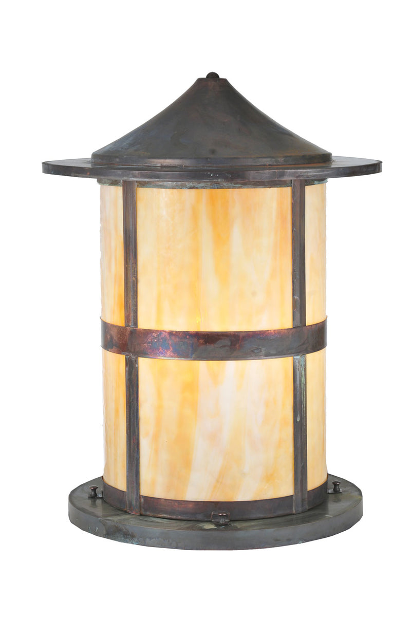 Meyda Tiffany 107851 One Light Pier Mount, Vintage Copper