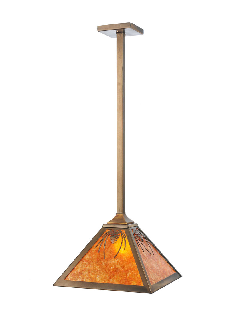 Meyda Tiffany 108006 One Light Pendant, Antique Copper