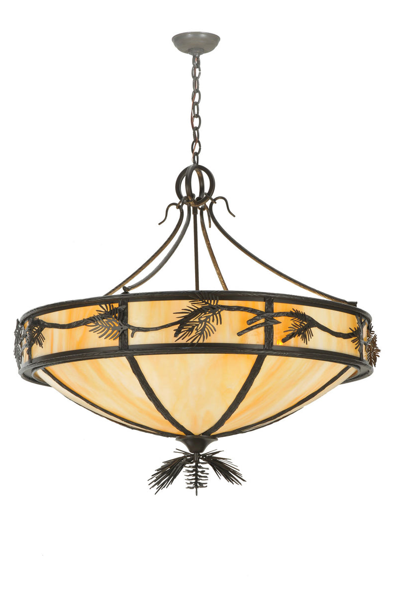 Meyda Tiffany 108049 Eight Light Pendant, Timeless Bronze