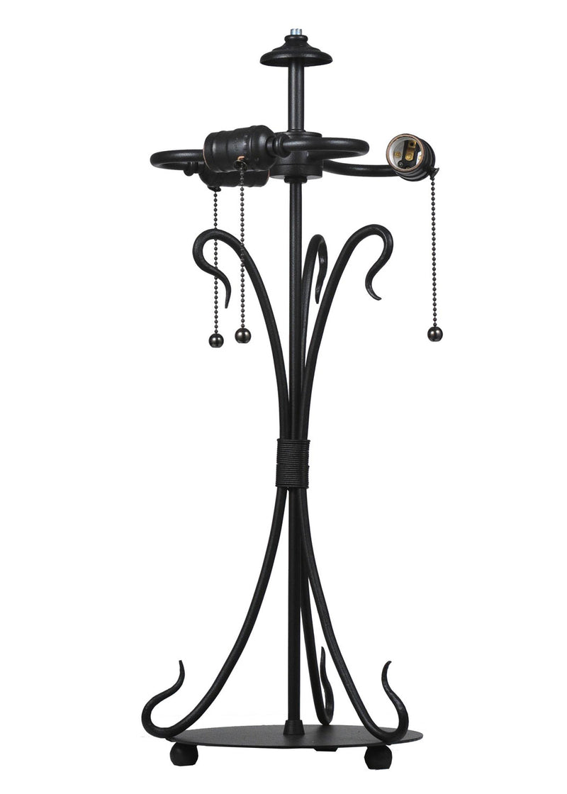 Meyda Tiffany 108405 Three Light Hardware, Textured Black