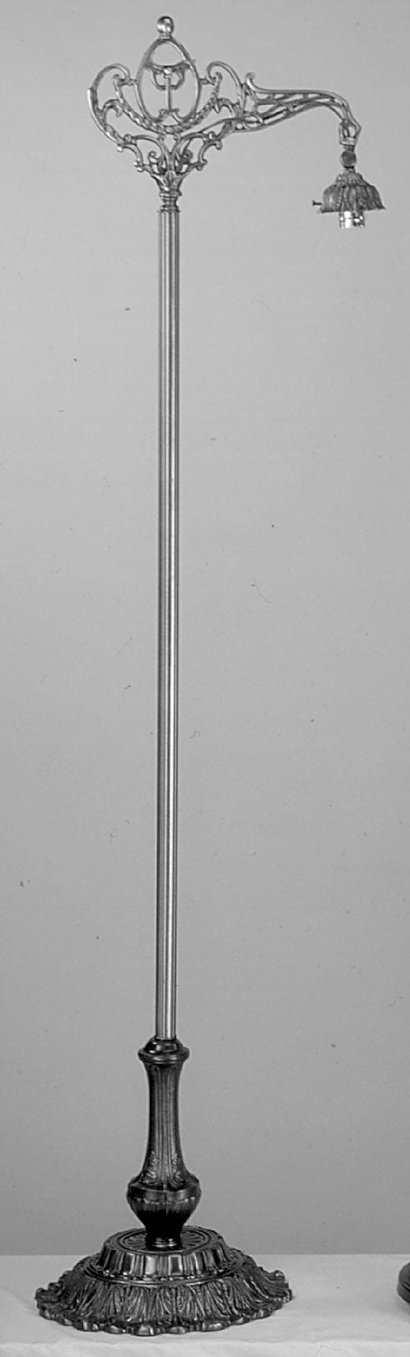 Meyda Tiffany 10847 One Light Floor Base Hardware, Mahogany Bronze