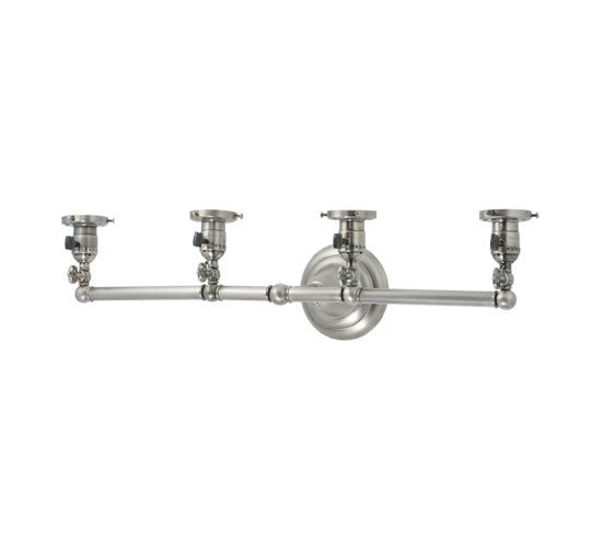 Meyda Tiffany 108760 Four Light Wall Sconce Hardware, Antique Nickel