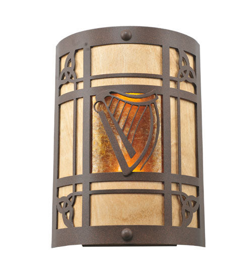 Meyda Tiffany 108827 Two Light Wall Sconce, Caf Noir