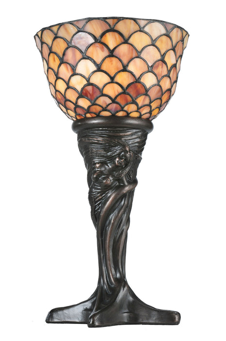 Meyda Tiffany 108935 One Light Mini Lamp, Paba