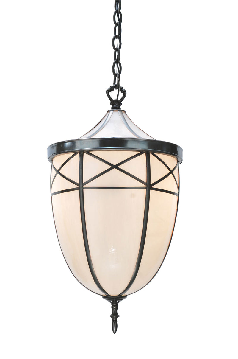 Meyda Tiffany 109137 Two Light Pendant, Craftsman Brown