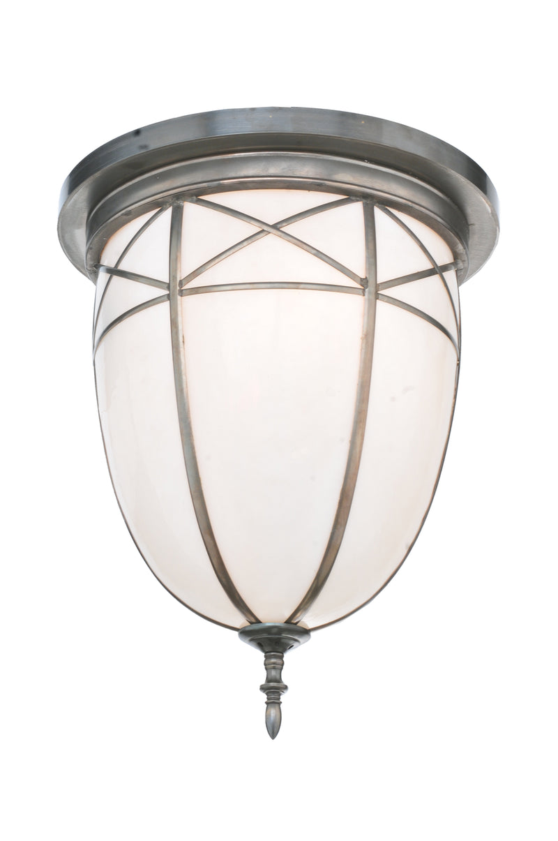 Meyda Tiffany 109138 Two Light Flushmount, Craftsman Brown