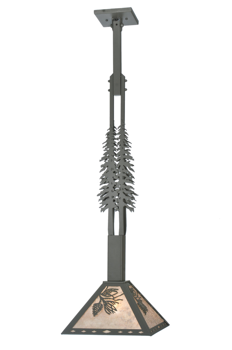 Meyda Tiffany 109242 One Light Pendant, Timeless Bronze