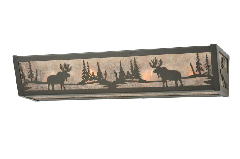 Meyda Tiffany 110116 Four Light Vanity, Timeless Bronze
