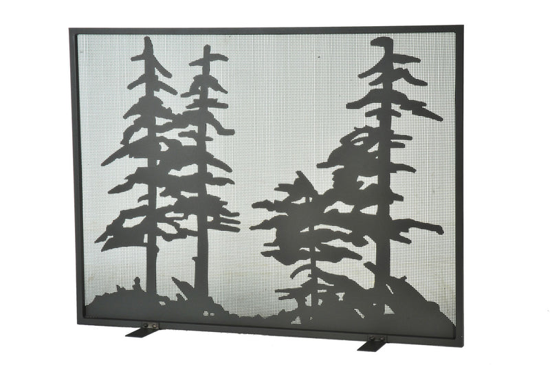 Meyda Tiffany 111045 Fireplace Screen, Wrought Iron