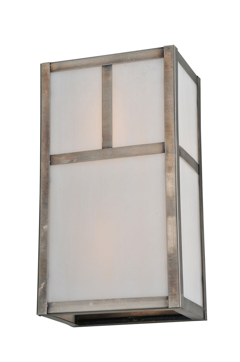 Meyda Tiffany 111140 Two Light Wall Sconce, Antique Nickel