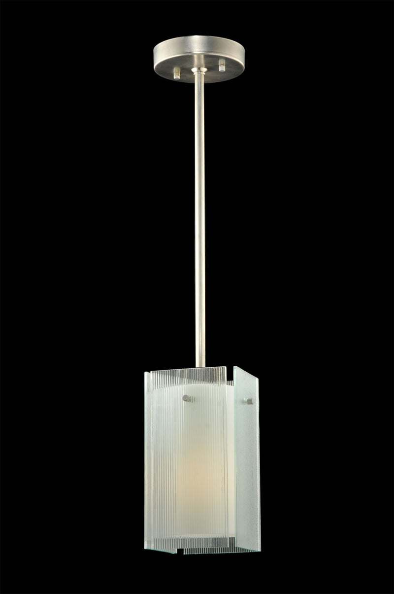 Meyda Tiffany 111396 One Light Mini Pendant, Reeded
