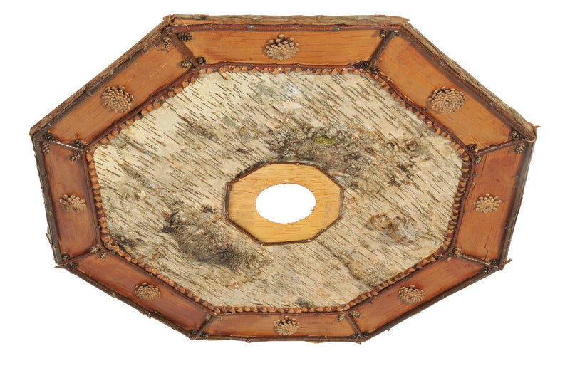 Meyda Tiffany 111466 Ceiling Medallion, Natural Wood