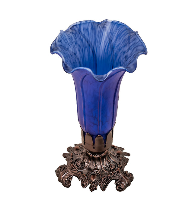 Meyda Tiffany 11262 One Light Accent Lamp, Mahogany Bronze