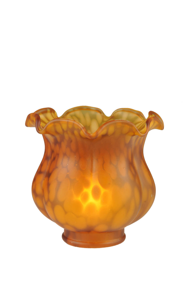 Meyda Tiffany 13232 Replacement Shade, Amber