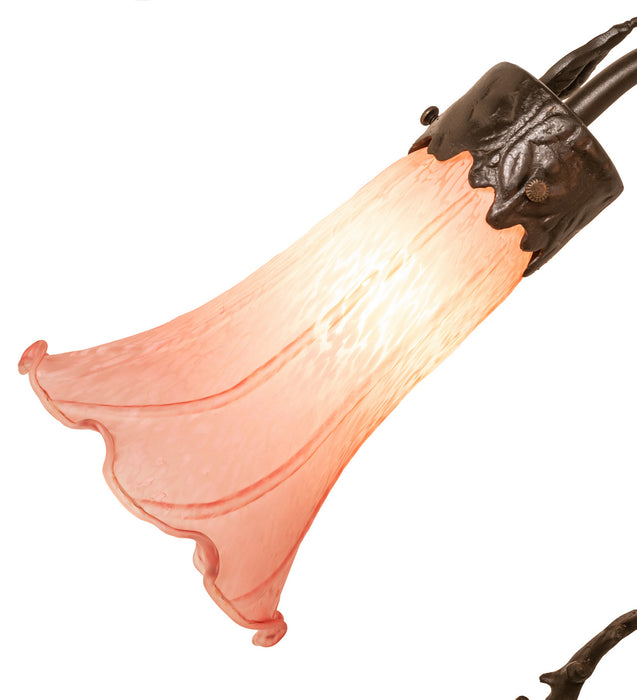 Meyda Tiffany 17858 Two Light Accent Lamp, Mahogany Bronze
