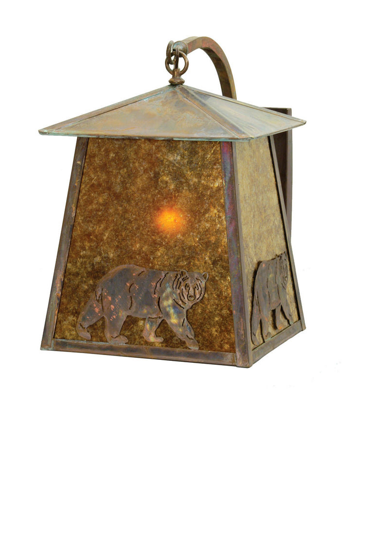 Meyda Tiffany 18603 Wall Sconce, Vintage Copper