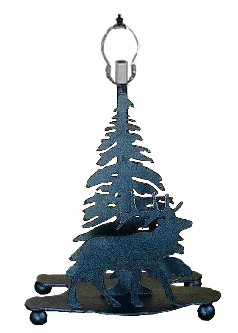Meyda Tiffany 22497 Table Base Hardware, Textured Black