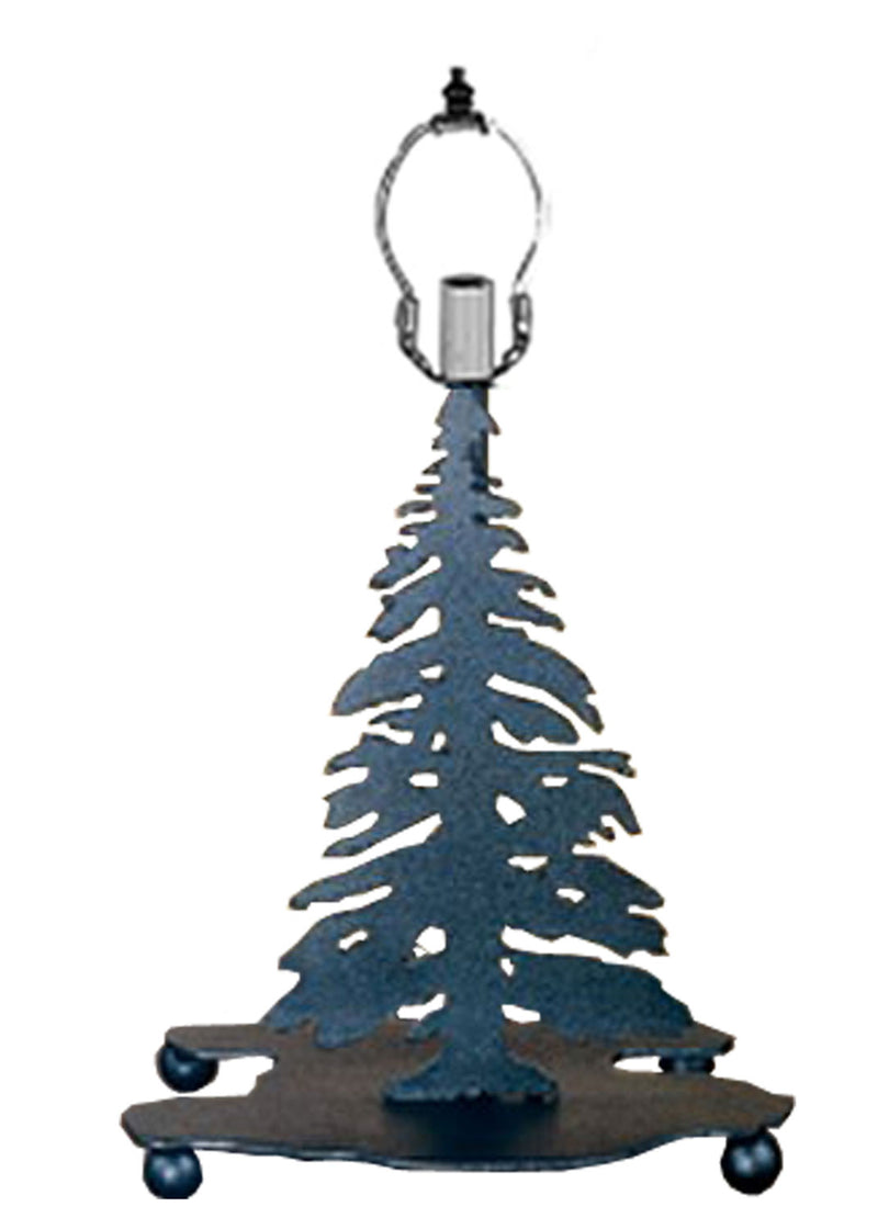 Meyda Tiffany 23560 One Light Table Base, Textured Black