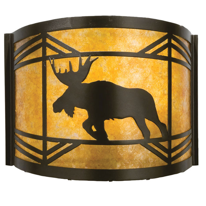 Meyda Tiffany 23822 One Light Wall Sconce, Timeless Bronze