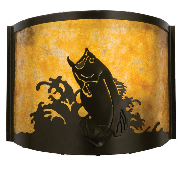 Meyda Tiffany 23823 One Light Wall Sconce, Timeless Bronze