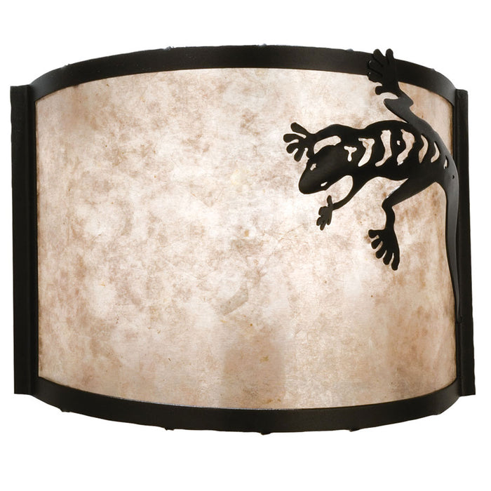 Meyda Tiffany 23828 One Light Wall Sconce, Textured Black