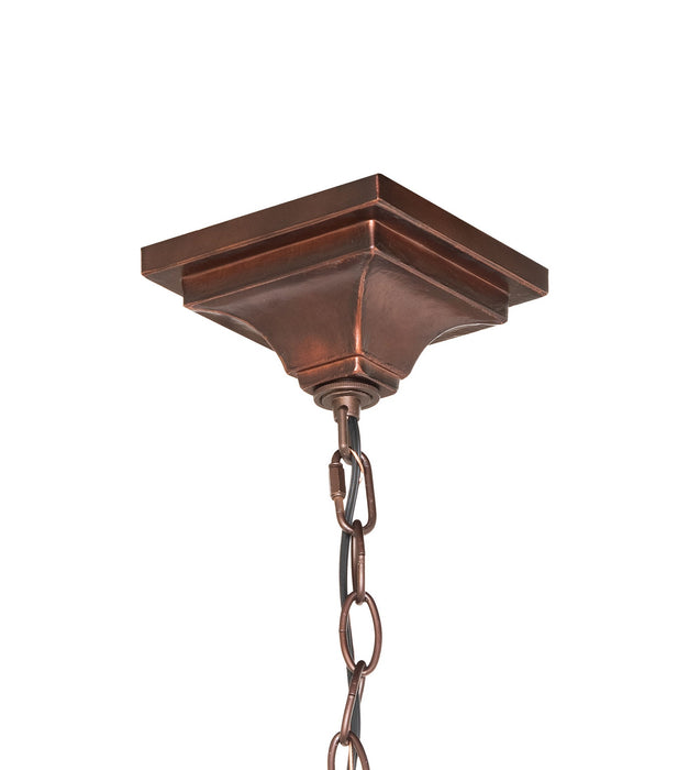 Meyda Tiffany 24264 Four Light Chandelier Hardware, Mahogany Bronze