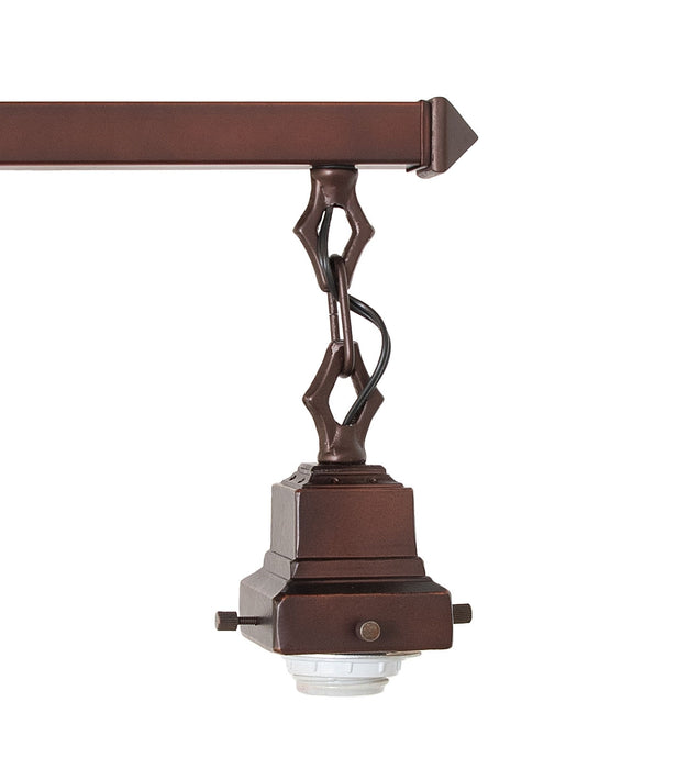 Meyda Tiffany 24264 Four Light Chandelier Hardware, Mahogany Bronze