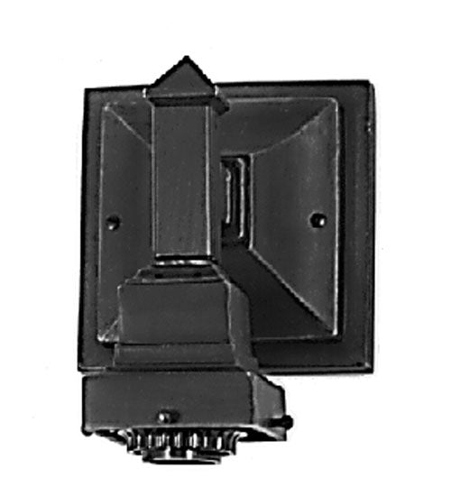 Meyda Tiffany 24274 One Light Wall Sconce, Mahogany Bronze