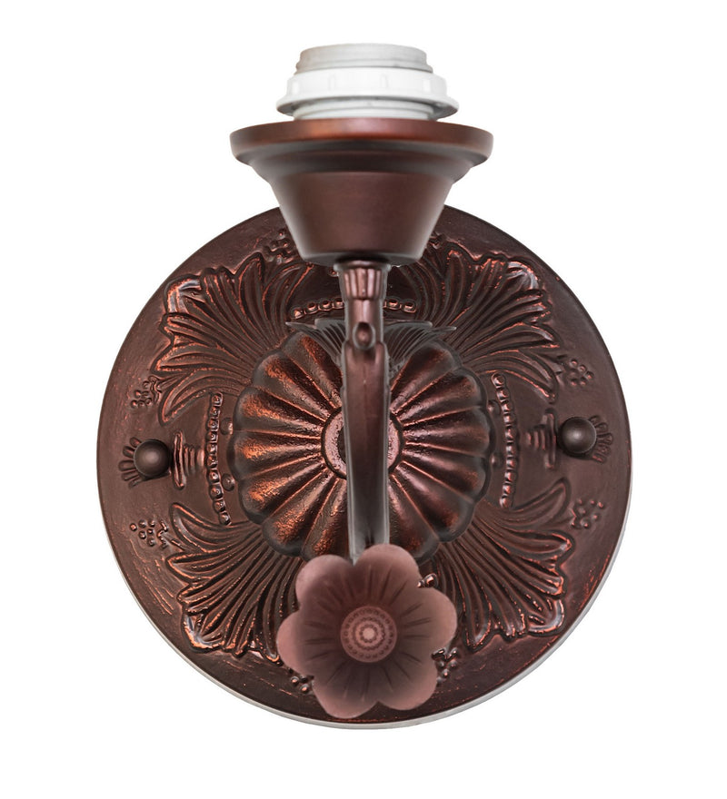 Meyda Tiffany 27067 One Light Wall Sconce, Mahogany Bronze