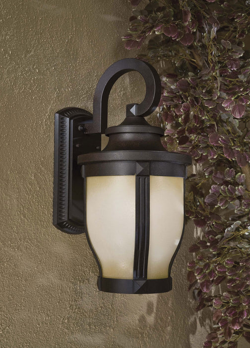 Minka-Lavery 8763-166-PL One Light Wall Mount, Corona Bronze