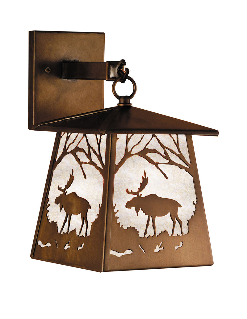 Meyda Tiffany 47472 One Light Wall Sconce, Antique Copper