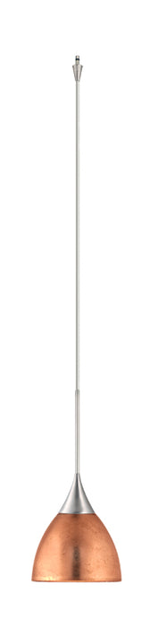 Besa XP-1758CF-SN Pendant, Satin Nickel