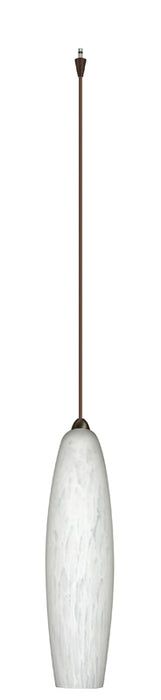 Besa XP-439519-BR One Light Pendant, Bronze