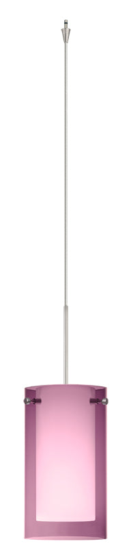 Besa XP-A44007-SN Pendant, Satin Nickel