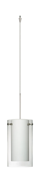 Besa XP-C44007-SN Pendant, Satin Nickel