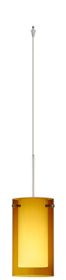 Besa XP-G44007-SN Pendant, Satin Nickel