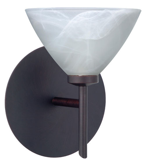 Besa 1SW-174352-BR One Light Wall Sconce, Bronze