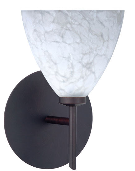 Besa 1SW-177919-BR One Light Wall Sconce, Bronze