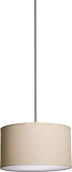 Artcraft SC541OM Six Light Chandelier, Oatmeal
