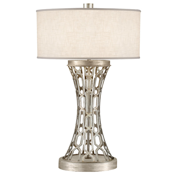 Fine Art 784910ST One Light Table Lamp, Silver