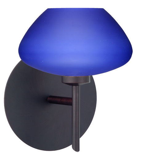 Besa 1SW-541087-BR One Light Wall Sconce, Bronze