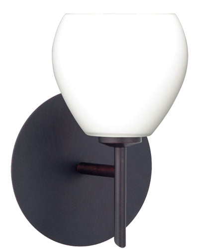 Besa 1SW-560507-BR One Light Wall Sconce, Bronze