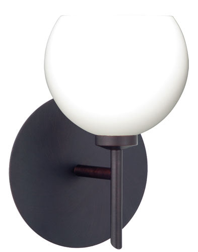 Besa 1SW-565807-BR One Light Wall Sconce, Bronze
