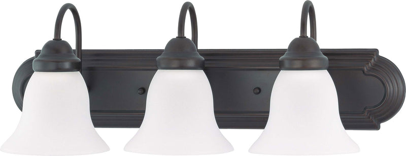 Nuvo Lighting 60-3162 Three Light Vanity, Mahogany Bronze