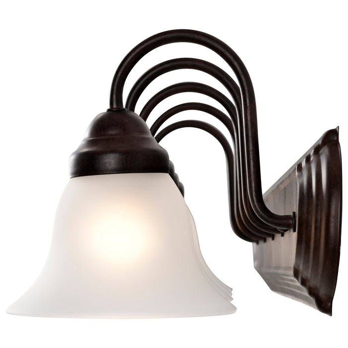 Nuvo Lighting 60-3164 Five Light Vanity, Mahogany Bronze